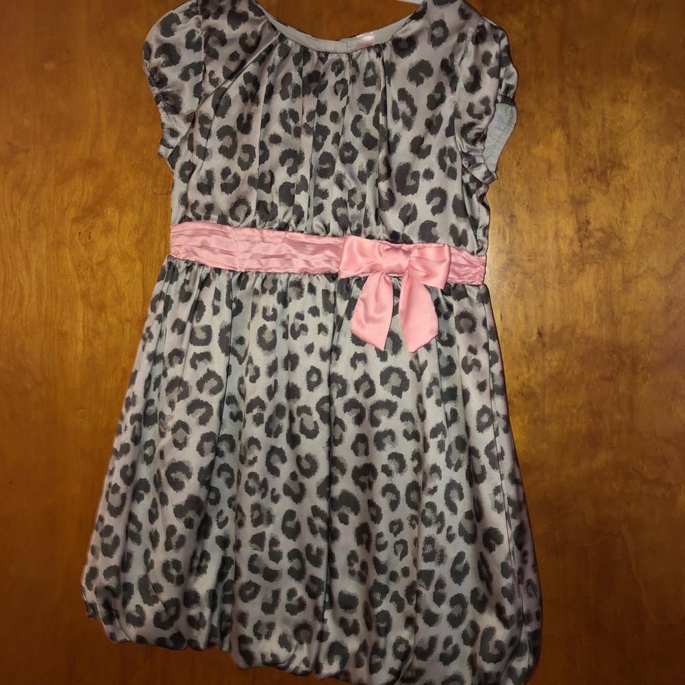 Girls print dress size 5T